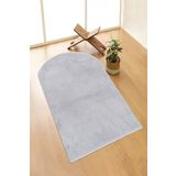 Valery Home Vl Yıkanabilir Peluş Seccade Overloklu Namazlık Gri