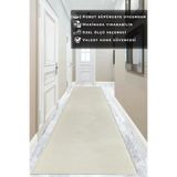 Valery Home Vl Yıkanabilir Post Peluş Yolluk Ekru 60 X 200