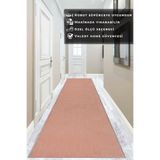 Valery Home Vl Yıkanabilir Post Peluş Yolluk Pembe 80 X 150