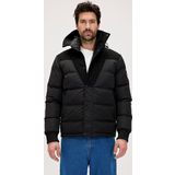 Valery Siyah Erkek Puffer Mont