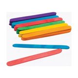 Valetta Home Ahşap Dil Basma Çubuğu Renkli 50`li Paket (150X18 Mm)