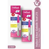 Valfast Erken Gebelik Testi Hızlı Hamilelik Testi 2 Adet (Gizli Gönderim)