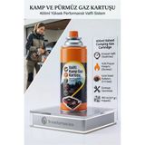 Valfli Kamp Gazı Kartuşu 400 Ml - Portatif Ocak & Pürmüz Tüpü 723212