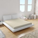 Valhalla Premium Krem 90X200 Tek Kişilik Lastikli Penye Çarşaf