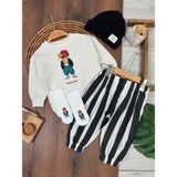 Valia Baby "hiphop Style" Erkek Bebek/çocuk 4'lü Takım - 18 - 24 Ay - Siyah