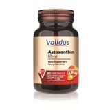 Validus Astaksantin 12 mg 30 Kapsül