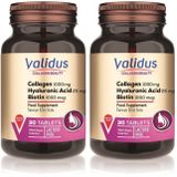 Validus Collagen 1000 mg + Resveratrol + Hyaluronic Acid 30 Tablets (2 paketi)