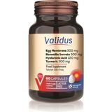 Validus Egg Membrane 300 Mg Boswellia Serrata 500 Mg Hyaluronic Acid 120 Mg Turmeric 300 Mg