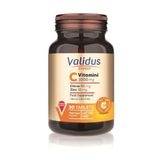 Validus Vitamin C 1000 Mg + Turunçgil + Çinko 30 Tablet