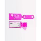 Valiz Etiketi Ve Bavul Etiketi * Neon Renk Pvc * Pembe