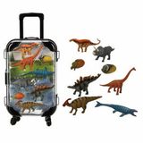 Valizli Hayvan Figürleri Oyun Seti - Dinozor’Lu Set