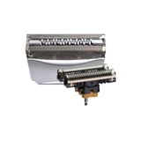 Valkrone Braun 51S Activatör, Waterflex,8000 Tıraş Makinesi Uyumlu Elek-Başlık-Bıçak-Kesici Başlık Gri Renk
