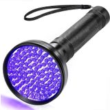 Valkyrie 100 LED 395NM Mor Işık Uv El Feneri - Ultraviyole Siyah Fener - Ev Otel Evcil Hayvan Para
