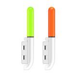 Valkyrie 2 Adet Şarjlı Led Kamış Olta Ucu Işığı Su Geçirmez Usb Evrensel Uyumlu Gece Balıkçılığı