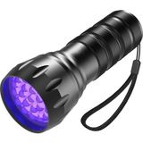 Valkyrie 21 LED 1. Kalite 395NM Güneş Işığı Ultraviyole Uv El Feneri - Blacklight - Çok Amaçlı