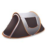 Valkyrie 3-4 Kişilik Sineklikli Çift Pencereli Su Geçirmez 240x150x110 CM 4 Mevsim Hızlı Kurulum Otomatik Kamp Çadırı