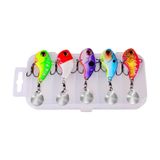 Valkyrie 5 Adet Lrf Kaşık Kuyruklu Titreşimli Wobbler Balık Olta Yem Seti - 14gr 6cm - Spin Ve Baitcasting İçin Uygun - 5pcs