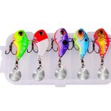 Valkyrie 5 Adet Lrf Kasik Kuyruklu Titresimli Wobbler Balik Olta Yem Seti - 14Gr 6Cm - Spin Ve Baitcasting İcin Uygun
