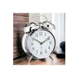 valkyrie Akar Saniyeli Nostaljik Büyük Boy Masa Çalar Saat Yüksek Alarm Sesi 16,5cm Hediyelik Işıklı