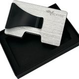 Valkyrie Akıllı Mekanizmalı Metal Minimalist Kartlık RFID Korumalı Şık Dayanıklı 15-25 Kart Kapasiteli Cüzdan Kartlık Gr