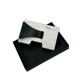 Valkyrie Akıllı Mekanizmalı Metal Minimalist Kartlık Rfıd Korumalı Şık Dayanıklı 15-25 Kart Kapasiteli Cüzdan Kartlık Gri