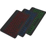 Valkyrie BL30 7 Renk Bluetooth Kablosuz Türkçe Klavye - Android ios Windows Uyumlu - Şarjlı - 10 inç - Multimedia - Ultr