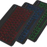 Valkyrie Bl30 7 Renk Bluetooth Kablosuz Türkçe Klavye - Android İos Windows Uyumlu - Şarjlı - 10 İnç - Multimedia - Ultra İnce Tasarım