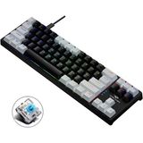 Valkyrie Dark Alien K710 Mekanik Oyun Klavyesi - Mavi Tuş Type-C Bağlantılı Ev Ofis Kullanımı için