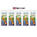 Valkyrie Fosforlu Silikon Karides Yem 5’Li İğne X 5 Paket Hazır Gece Parlayan Lrf Olta Yemi #13