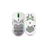 Valkyrie Kablosuz Petek Tasarım Şarjlı Gaming Mouse – Rgb Aydınlatmalı 3200 Dpı Ultra Hafif Beyaz