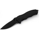 Valkyrie Katlanabilir Paslanmaz Çelik Bıçak 15.5 cm Uzunlukta Siyah Renkli Kamp Av Bıçağı