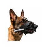 valkyrie Köpek Ağızlığı Size 4 25-35 Kg Büyük Irk Ayarlanabilir Nefes Alabilir Plastik Güvenlik Ağız