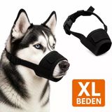 Valkyrie Köpek Ağızlığı Xl Beden Nefes Alabilir Fileli Ayarlanabilir Isırma Önleyici Yumuşak Siyah