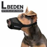 Valkyrie L Beden Köpek Ağızlığı Fileli Nefes Alabilen Ayarlanabilir Cırtlı Güvenli Köpek Ağızlığı
