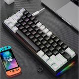 Valkyrie Leaven K620 Blue Switch Mekanik Gaming Klavyesi Type-C Bluetooth 61 Tuş Ev - Ofis Kullanımı