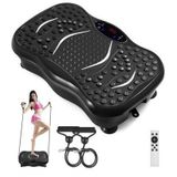 Valkyrie M570 Titreşimli Masaj ve Spor Aleti Vibrating Plate - 2x Direnç Lastiği - Bluetooth USB Bağlantı Speaker - Kuma