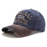 Valkyrie Original The Black Nakışlı Unisex Beyzbol Şapkası Vintage Eskitme Pamuk Ayarlanır Lacivert