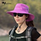 Valkyrie Outdoor Güneş Şapkası Unisex Kamp Trekking Safari Balıkçı Şapkası Uv Koruma Mor