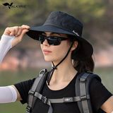 Valkyrie Outdoor Güneş Şapkası Unisex Kamp Trekking Safari Balıkçı Şapkası Uv Koruma Siyah - Çok Renkli - Dropsuz