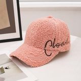 Valkyrie Peluş Şapka Kadın Erkek Unisex Kışlık Şapka Cloud Nakışlı Ayarlanabilir Teddy Şapka Pembe