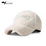 Valkyrie Peluş Şapka Kadın Erkek Unisex Kışlık Şapka Nakışlı Ayarlanabilir Teddy Şapka Koyu Kahve