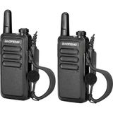 Valkyrie Pmr Baofeng 2 Adet Bf-R5 El Telsizi Seti - Çift Kulaklık 2li Set Lisanssız Şarjlı 16 Kanal Vox Telsiz Seti - İkili Paket