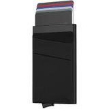 Valkyrie Premium Slim Metal Otomatik Kartlık – RFID Korumalı, Mekanizmalı, 10+ Kart Kapasiteli Siyah