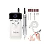 valkyrie Profesyonel Şarjlı Tırnak Frezesi 45.000 RPM, LCD, 2000 mAh Taşınabilir Manikür Pedikür Mak