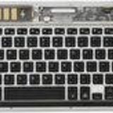 Valkyrie RGB bkz-30 7 Renk Bluetooth Şeffaf Türkçe Klavye - Android ios Windows Uyumlu - Şarjlı - 10 inç - Multimedia -