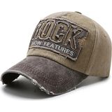 Valkyrie Rock Eskitme Trucker Şapka Metal Tokalı Ayarlanabilir Vintage Kahve - Standart - Kahverengi