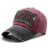 Valkyrie Rock Eskitme Trucker Şapka Unisex Metal Tokalı Ayarlanabilir Vintage Siyah Kırmızı