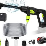 Valkyrie Şarjlı Ve Yüksek Basınçlı İlaçlama Oto Yıkama Ve Sulama Tabancası 6 Farklı Püskürtme 24v 15.000mah Yüksek Kapasite