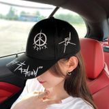 Valkyrie Trucker Şapka Metal Tokalı Ayarlanabilir Beyzbol Siyah - Standart