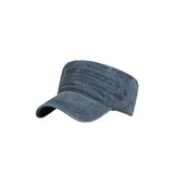 Valkyrie Unisex Lacivert Yıkamalı Eskitme Şapka Ayarlanabilir Castro Kep Günlük Spor Şapka